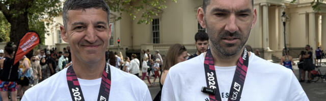 Милан Петровић, слепи тркач из Србије, завршио маратон у Лондону