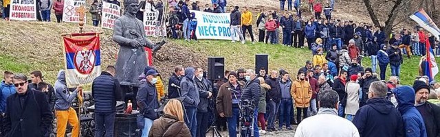 Protest u Dobrinji kod Požege zbog litijuma: Nećemo da budemo ekološke izbeglice