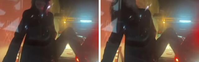 Jelisaveta Orašanin bez donjeg veša?! U štiklama digla nogu na haubu, pa "tresla" uz hit Teodore Džehverović