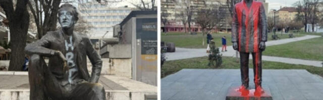 Блокадери скрнаве споменике у Београду