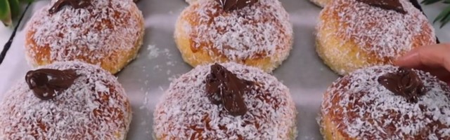 Krofne sa Nutelom iz rerne su jedine koje ćete praviti kad ih probate - nema lepšeg jednostavnog deserta