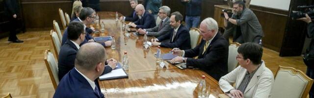 Sastanak Vučića i ambasadora zemalja Kvinte