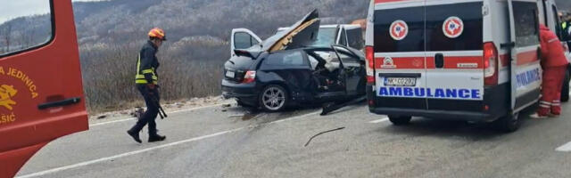 DETALJI JEZIVOG UDESA KOD NIKŠIĆA Otac poginule bebe kritično, lekari mu se bore za život