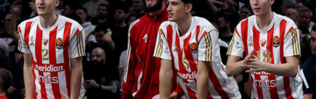 NIJE DOBRO! Evo koju poziciju zauzima Zvezda na tabeli Evrolige nakon poraza od Pariza!