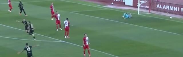 Od ovoga nije bilo odbrane: Pogledajte kako je Vojvodina primila gol na startu utakmice