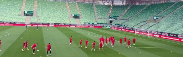Zavirite na trening Vojvodine pred Ferencvaroš