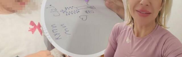 NEĆETE VEROVATI ŠTA JE LEA POŽELELA ZA NOVU GODINU! Ćerkica Jovane Jeremić ima SAMO JEDNU ŽELJU, suze same kreću!