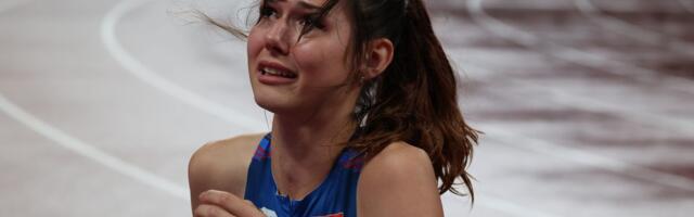 Srebrna Angelina Topić i naša Ivana Španović u Beogradu posle Svetskog prvenstva u atletici u Poljskoj