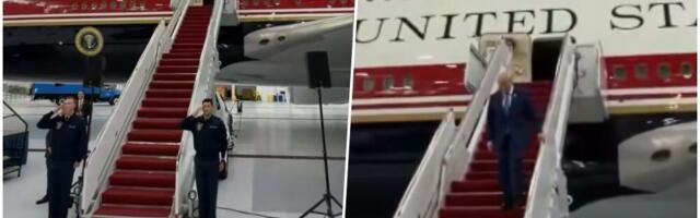 TRAMP PREDSTAVIO NOVI PREDSEDNIČKI AVION, POKLON OD KATARA: Američki lider otkrio gde će leteti luksuznim Boingom 747 (FOTO/VIDEO)