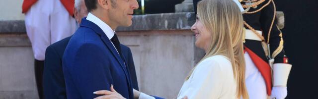 Francusko-italijanski samit pred večeru na Azurnoj obali