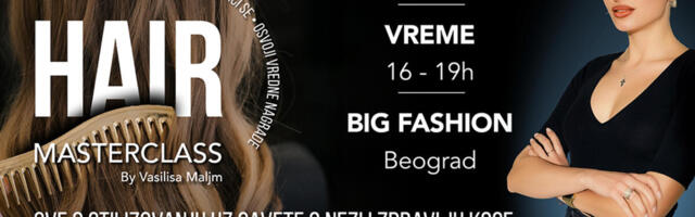 LEPA&SREĆNA HAIR MASTERCLASS BY VASILISA MALJM: Neka vaša kosa zablista u prazničnim noćima