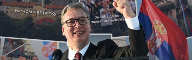 SNAŽNA PORUKA PREDSEDNIKA VUČIĆA: Hvala narodu na podršci i ljubavi prema našoj Srbiji! (VIDEO)