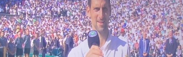 Svečani doček za Đokovića ispred Skupštine grada