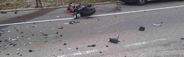 Nastradao vozač motora u sudaru sa kamionom kod Kokinog Broda