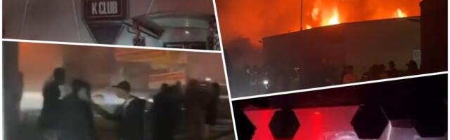 VELIKI POŽAR PROGUTAO DISKOTEKU U NEMAČKOJ! Unutra bilo 750 ljudi, objavljeni zastrašujući snimci, vatra potpuno UNIŠTILA objekat (FOTO/VIDEO)