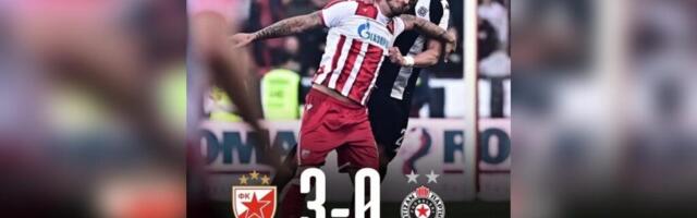 Crvena zvezda uzela 37. titulu: Partizan nemoćan na Marakani