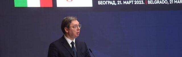 NA SRBIJU UVEK MOŽETE DA RAČUNATE! Vučić: Italija nam je iskren prijatelj na kojeg smo uvek mogli da se oslonimo