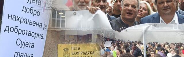 PETA BEOGRADSKA U FOKUSU SNS Odmah ukinuti školstvo i kazniti đake