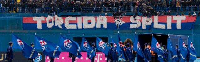 Protest Torcide u Splitu: Skandirali "Za dom spremni", puštane Tompsonove pesme