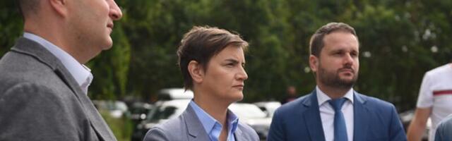 Premijerka obilazi područja pogođena nevremenom - Brnabić u Novom Sadu (FOTO)