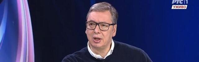 "Vučić na RTS-u poludeo na pitanje novinara o zvučnom topu"