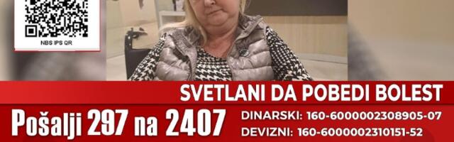 Pomozimo Svetlani slanjem 297 na 2407