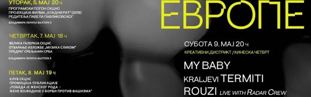 Ritam Evrope! od 5. do 9. maja u SKCNS-u i Kreativnom distriktu