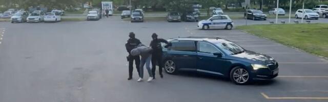 Kapuljača na glavi i lisice: Ovako je uhapšen vlasnik restorana na Senjaku u kom je Baja poslednji put viđen