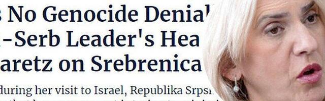 Željka Cvijanović: Nema poricanja genocida, sadržaj Inzkovog zakona nije sporan