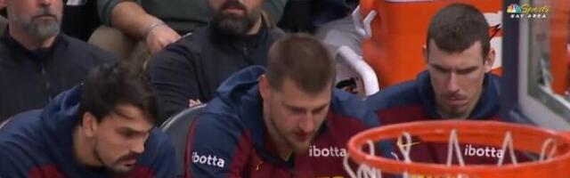 JOKIĆ BESNEO NA SVOJE SAIGRAČE: Nikolu ovakvog nikada niste videli (VIDEO)