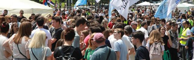 Studenti pozvali građane na protest ispred Vlade: Dođite da zajedno podržimo profesore i njihova 3 zahteva