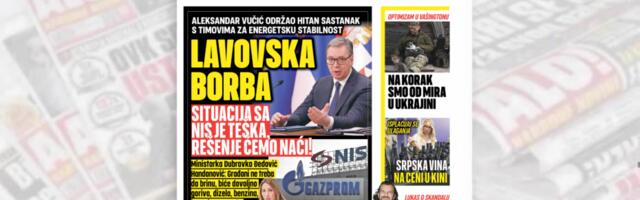 LAVOVSKA BORBA SRBIJE Aleksandar Vučić održao hitan sastanak s timovima za energetsku stabilnost