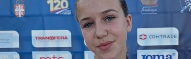 Najveće čudo srpske atletike, Dunja (13) osvojila 2 titule prvaka države, pobedila 4 godine starije koleginice