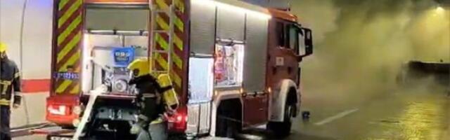 Prvi put upotrebljeno vozilo za reagovanje u tunelima: Nova oprema za vatrogasce (VIDEO)