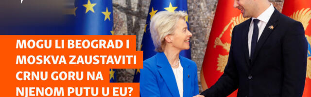 Mogu li Beograd i Moskva zaustaviti Crnu Goru na njenom putu u EU?