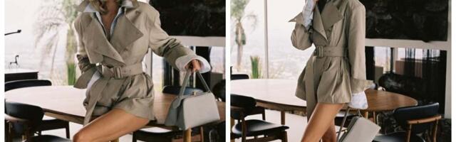 Crop trench mantil je u trendu, a evo kako ga stilizujemo