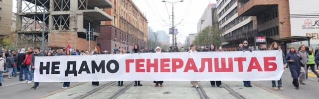 Studenti upozoravaju da se vrši pritisak na svedoke u slučaju Generalštab