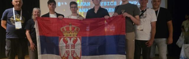Srpski srednjoškolci osvojili četiri medalje na Balkanskoj fizičkoj olimpijadi
