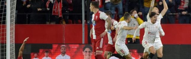 Odbrana zadavala glavobolje Dmitroviću, rezervisti Sevilje vadili fleke - Real trlja dlanove (VIDEO)