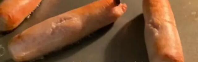 Vegetarijanka ostala bez teksta kada je pred njenim očima kobasica dobila obrise praseta