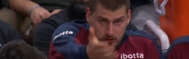 Ovako besnog Nikolu nikada niste videli! Jokić poludeo zbog saigrača (VIDEO)