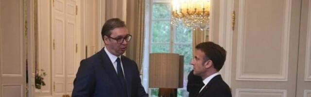 VUČIĆ U PARIZU: Makron priređuje ručak u čast srpskog predsednika (VIDEO)