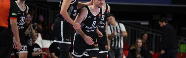 Ogroman podvig u Minhenu: Partizan se vratio iz minus 27 i posle produžetka srušio lidera takmičenja!