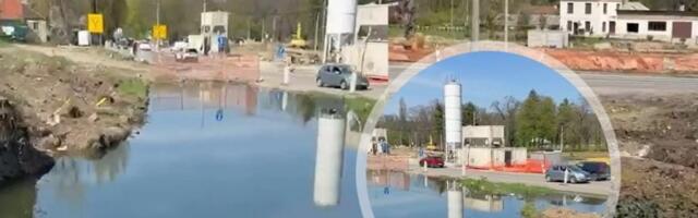 DRAMA U BULEVARU PATRIJARHA PAVLA! Podvožnjak potopljen do plafona, voda se preliva i ulazi ljudima u kuće! (VIDEO)