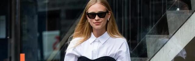4 načina da nosite belu košulju kao street style zvezda