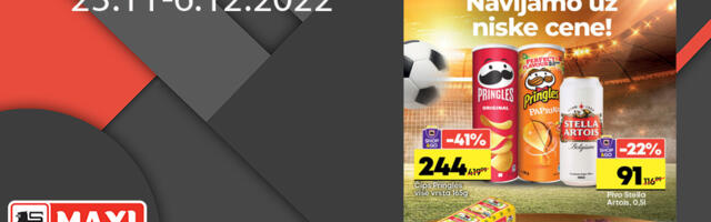 MAXI akcija 23.11-6.12.2022