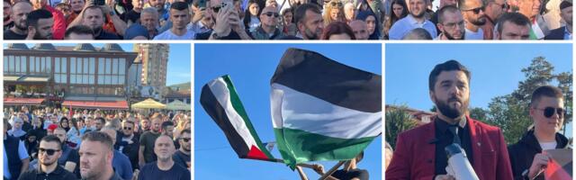 Protest u Novom Pazaru – STOP RATU U PALESTINI (VIDEO)