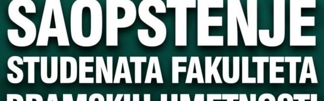 PLENUM STUDENATA FDU: Snimak u kom se se poziva na građanski rat je autentičan