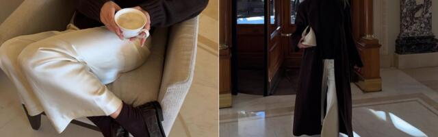 Umesto satenskih suknji, ove zime nosimo satenske pantalone