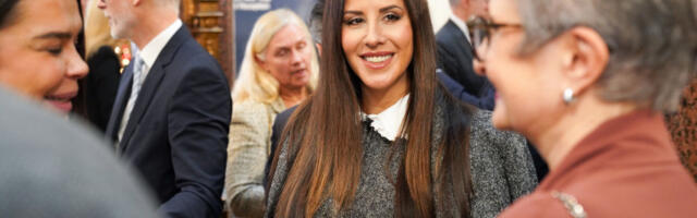 Тамара Вучић на пријему за амбасадоре у Геозаводу